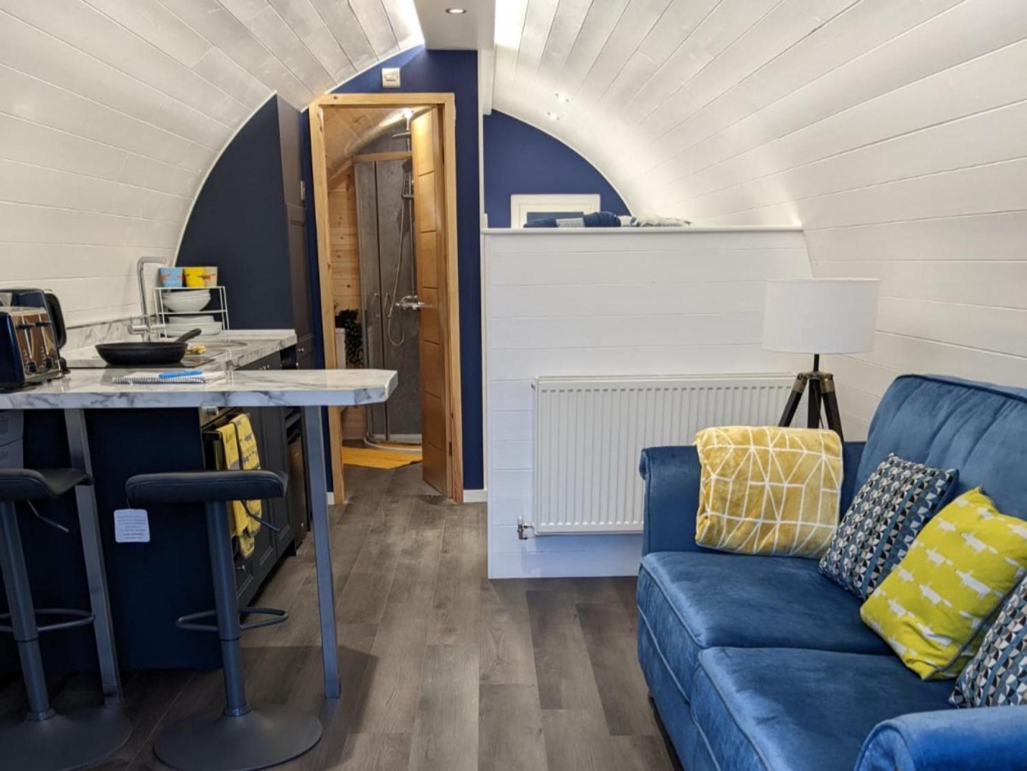 Peacock Lake Glamping Nottingham Værelse billede