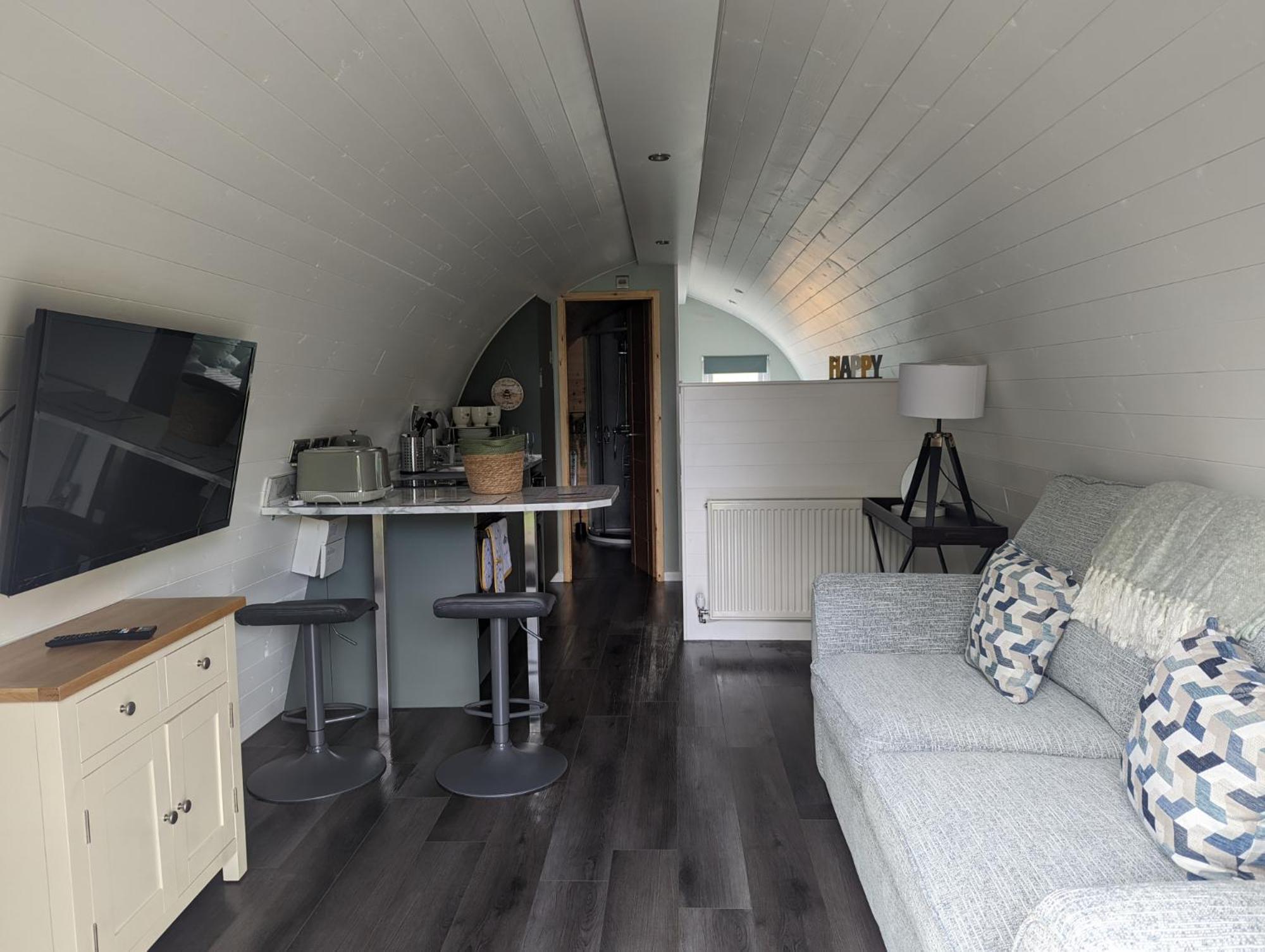 Peacock Lake Glamping Nottingham Værelse billede