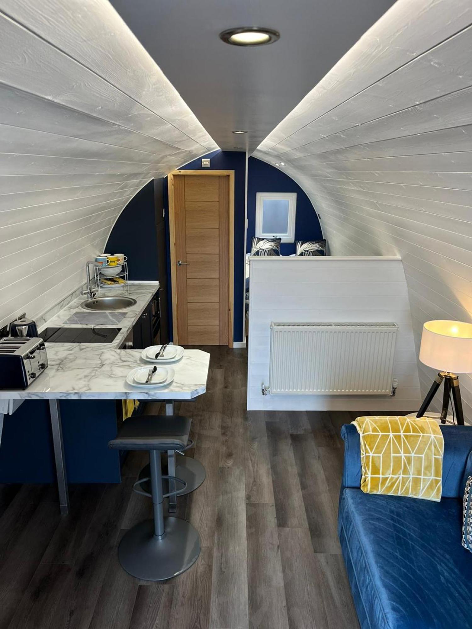 Peacock Lake Glamping Nottingham Værelse billede